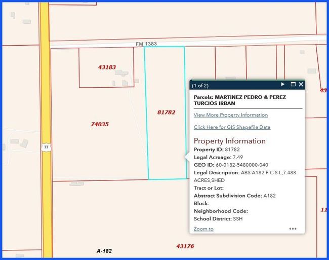 12328 Fm 1383, Home with 0 bedrooms, 0 bathrooms and null parking in Schulenburg TX | Image 7