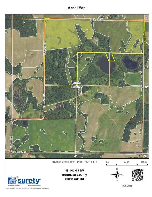 TBD 100th St Ne, Bottineau, ND, 58318 | Card Image