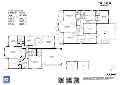 7571 1 St St, House other with 7 bedrooms, 4 bathrooms and 6 parking in Burnaby BC | Image 2