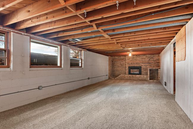 Lookout Lower level has additional bedroom, huge family room with gas fireplace, cedar closet, workshop, storage room and walk-in pantry storage - LOTS OF STORAGE! | Image 30