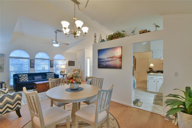 Dining and Living Room with view of the Kitchen | Image 6
