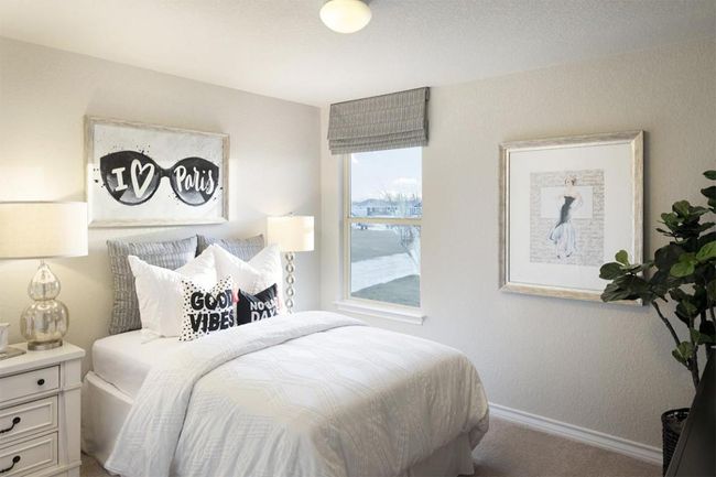 Carpeted bedroom with baseboards | Image 39