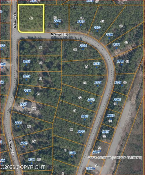 # 42 N Saige Boulevard, Houston, AK, 99623 | Card Image