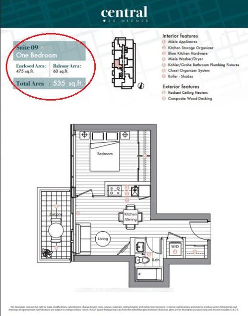 2509-38 Widmer St, Toronto, ON, M5V0P7 | Card Image