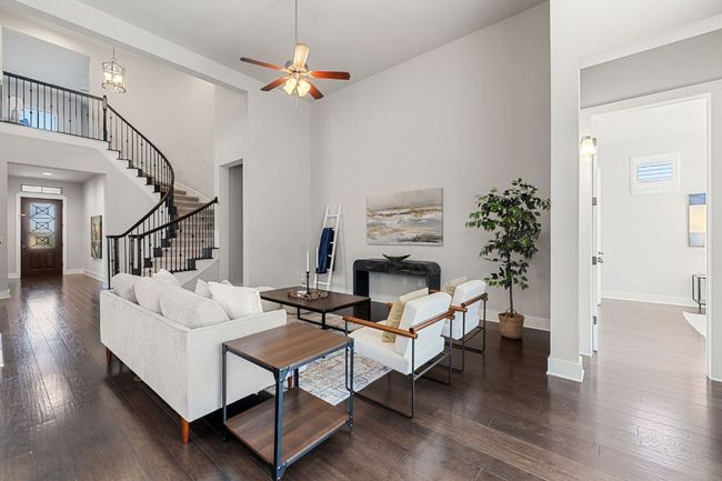 Living area with so much light, beautiful flooring | Image 6