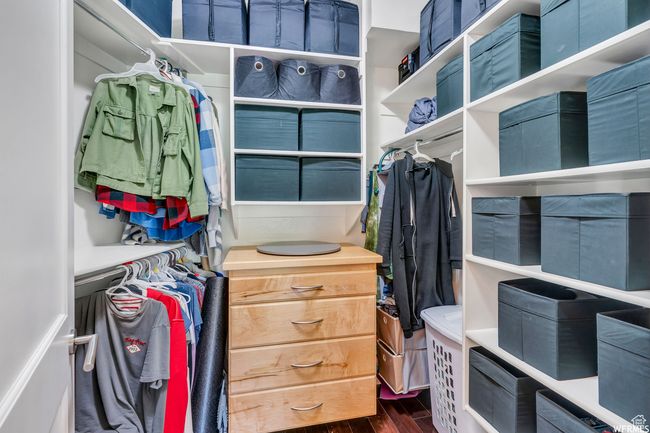 Spacious closet with wood floors | Image 60