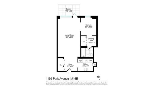 16e-1199 Park Ave, New York, NY, 10128-1774 | Card Image