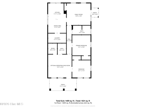 1160 Waller Rd, Mount Olive, NC, 28365-8162 | Card Image