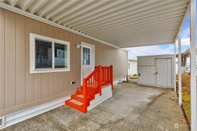 Carport with storage shed | Image 2