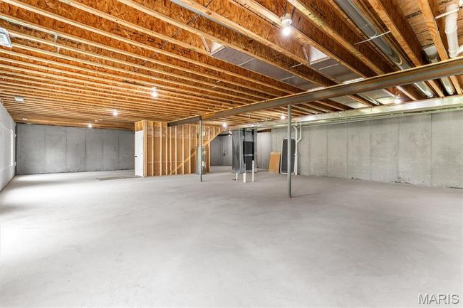 Walk-out lower level with 9 foot ceilings! Plenty of room for more bedrooms, bathroom, rec room, etc.! | Image 45