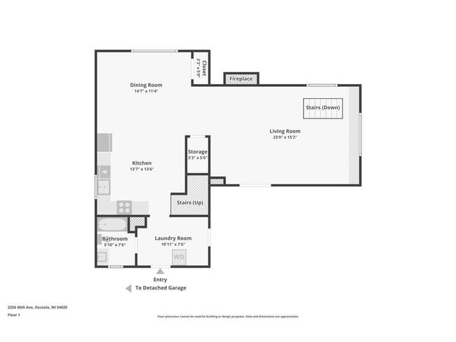X - 2256 40 Th Ave, House other with 3 bedrooms, 2 bathrooms and null parking in Osceola WI | Image 26