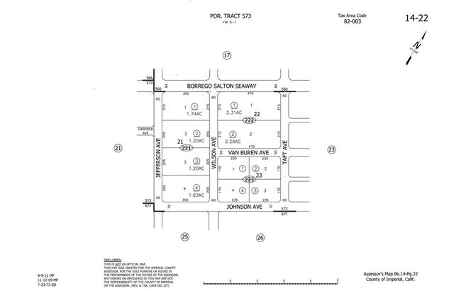 2012 Jefferson Ave, Home with 0 bedrooms, 0 bathrooms and null parking in Thermal CA | Image 13