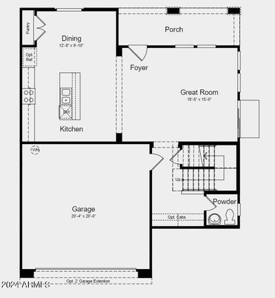 Structural options added: Super shower at owner's bath, and additional sink at bath 2. | Image 2