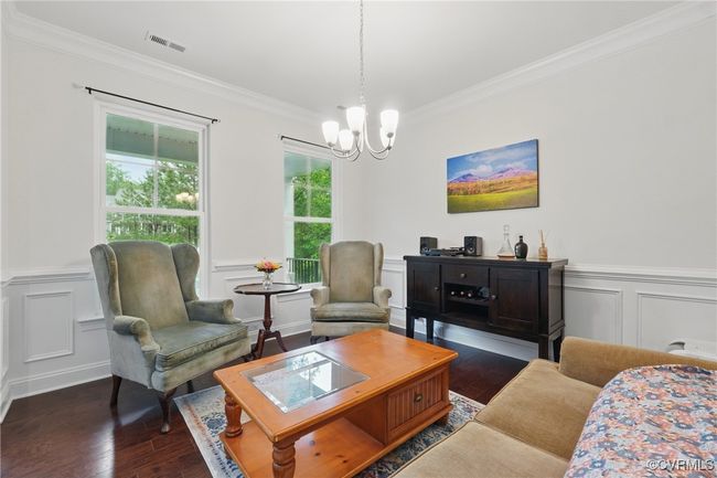Light-filled flex room ideal for formal dining, home office, or playroom. | Image 6