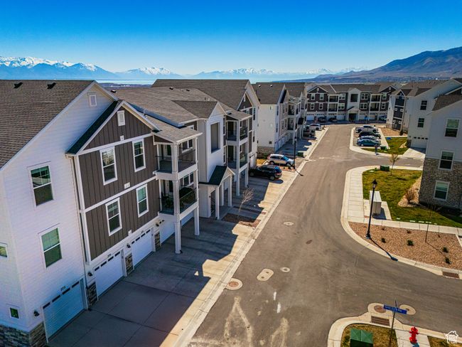 Aerial view featuring a residential view and a mountain view | Image 23
