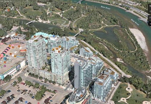 220 - 222 Riverfront Avenue Sw, Home with 1 bedrooms, 1 bathrooms and 1 parking in Calgary AB | Card Image