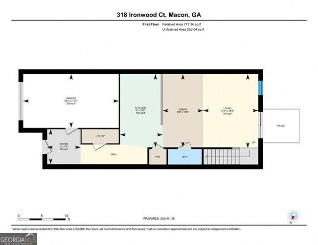 318 Ironwood Ct, Townhouse with 3 bedrooms, 3 bathrooms and null parking in Macon GA | Image 18