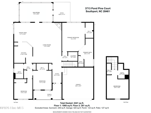 3713 Pond Pine Ct, Southport, NC, 28461-8186 | Card Image