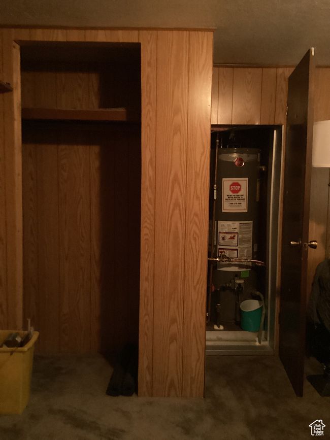 Closet with gas water heater | Image 14