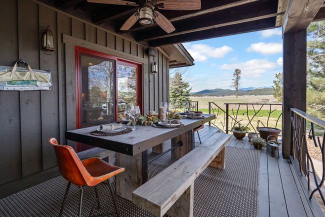 Veranda, Outdoor eating area adjacent to Chefs Kitchen. | Image 26