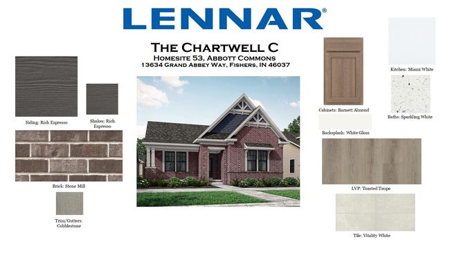 13634 Grand Abbey Way, House other with 3 bedrooms, 4 bathrooms and null parking in Fishers IN | Image 4