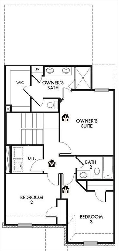 5114 Roll Cast Drive, Townhouse with 3 bedrooms, 2 bathrooms and null parking in Royse City TX | Image 3