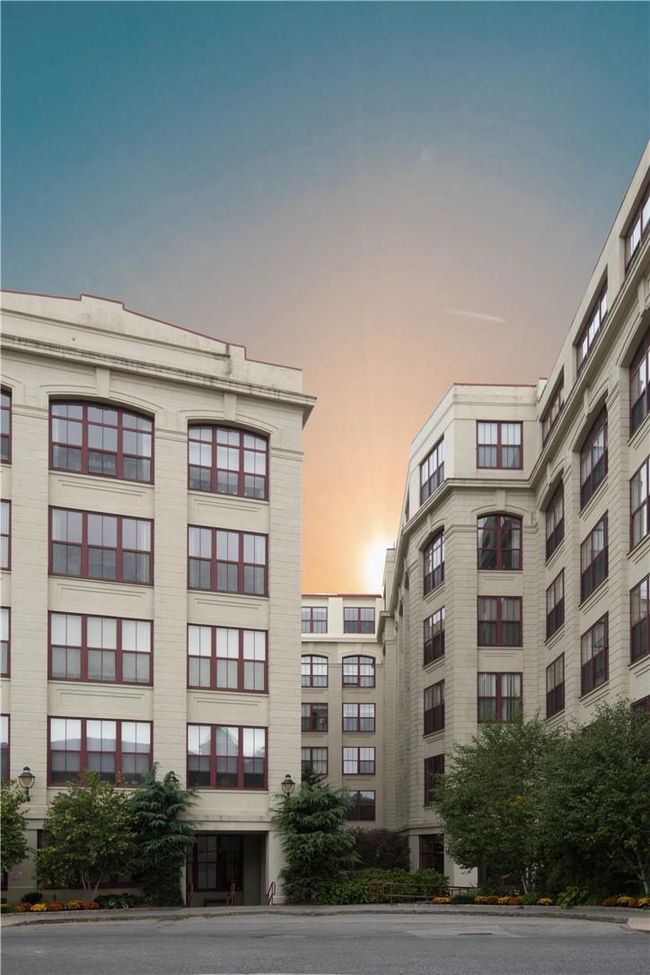 View of outdoor building at dusk. | Image 26