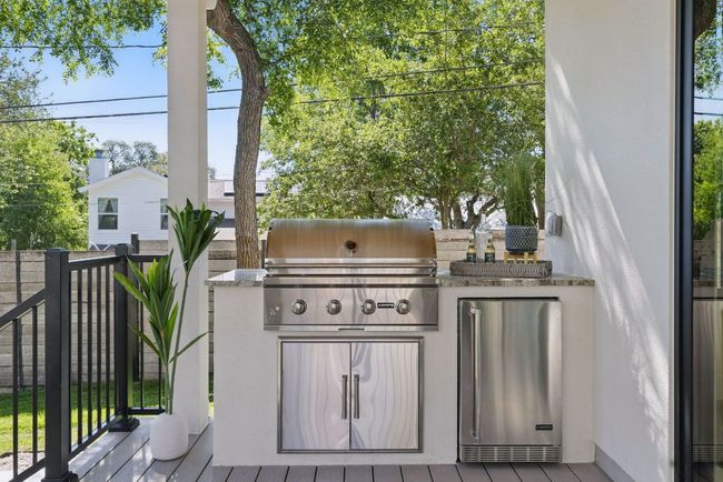 View of patio / terrace featuring a grill | Image 30
