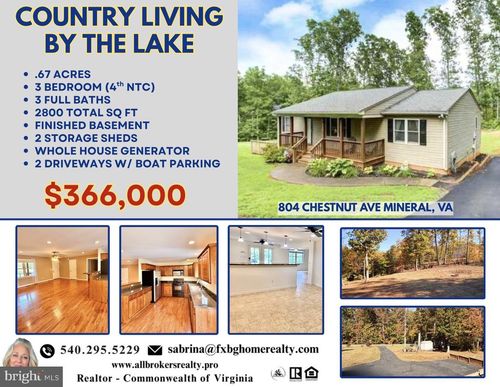 804 Chestnut Ave, MINERAL, VA, 23117 | Card Image