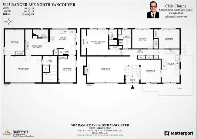 5002 Ranger Avenue, House other with 5 bedrooms, 3 bathrooms and 2 parking in North Vancouver BC | Image 23