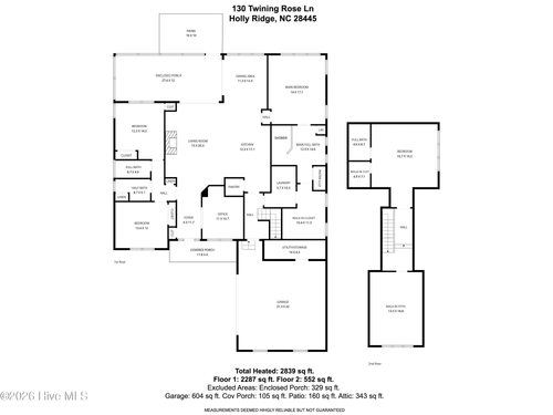 130 Twining Rose Ln, Holly Ridge, NC, 28445-6549 | Card Image