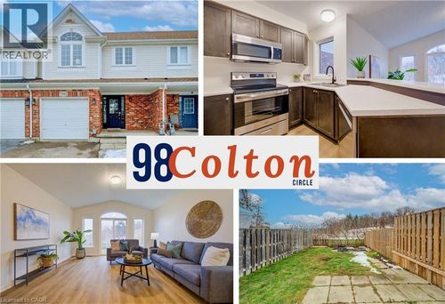 98 Colton Circle, Kitchener, ON, N2A4K4 | Card Image