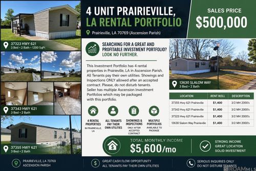 37343 & 37355 Louis Rd, Prairieville, LA, 70769 | Card Image