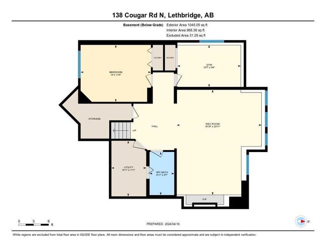138 Cougar Road N, Home with 5 bedrooms, 3 bathrooms and 4 parking in Lethbridge AB | Image 38