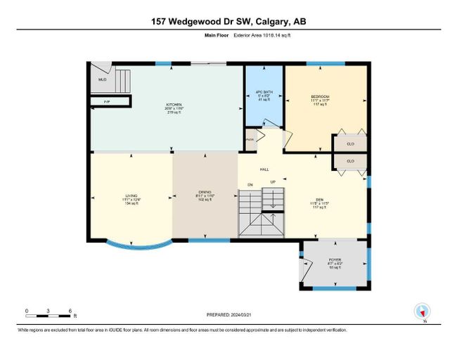 157 Wedgewood Drive Sw, Home with 5 bedrooms, 3 bathrooms and 3 parking in Calgary AB | Image 5