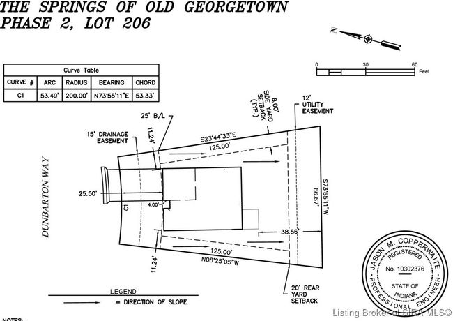 LOT-206 - 1034 Dunbarton Way, Home with 3 bedrooms, 2 bathrooms and null parking in Georgetown IN | Image 19