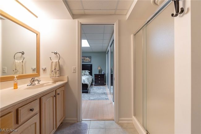 Lower level bathroom. This shows how it flows with the bedroom. | Image 38