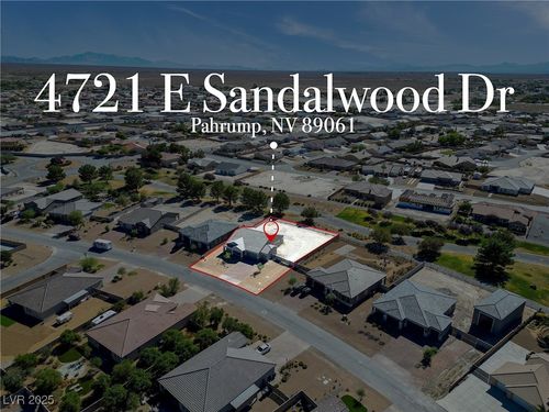 4721 Sandalwood Dr, Pahrump, NV, 89061-7245 | Card Image