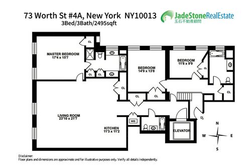 4a-73 Worth St, New York, NY, 10013-3484 | Card Image
