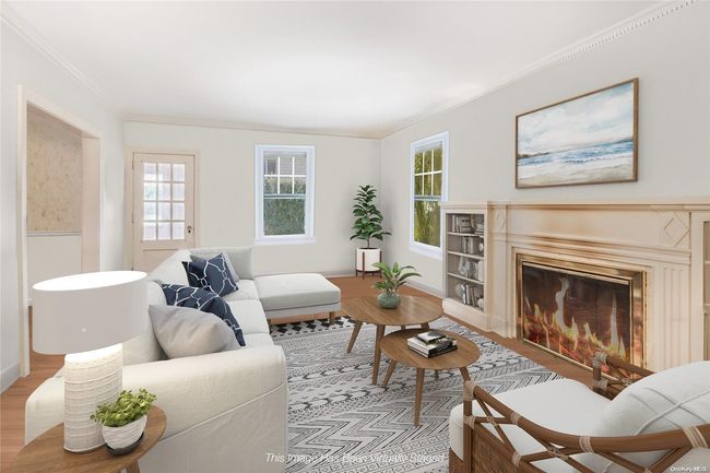 Living Room w/ Fpl- Virtually Staged | Image 11