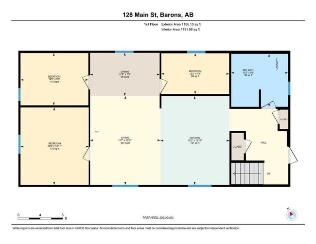 128 Main St, Home with 0 bedrooms, 0 bathrooms and null parking in Barons AB | Image 41