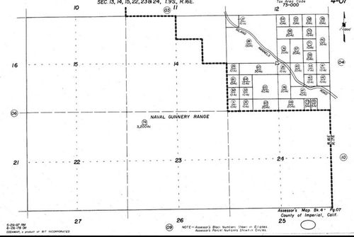  W2 Of Sw4 Of Se4 Sec 13 9-16 5ac, Brawley, CA, 92227 | Card Image