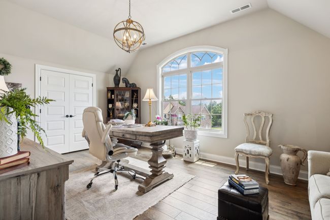 Bedroom #5 used as a Home Office -Lovely views out this 2nd floor window is great for watching the change in weather as well as enjoying the views of the hills in the distance. | Image 46