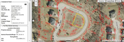 LOT 212 Chancellor Cir, COLUMBIA, MO, 65202 | Card Image