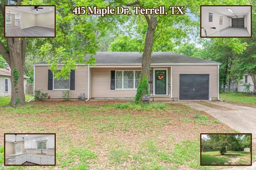 415 Maple Dr, Terrell, TX, 75160-1630 | Card Image