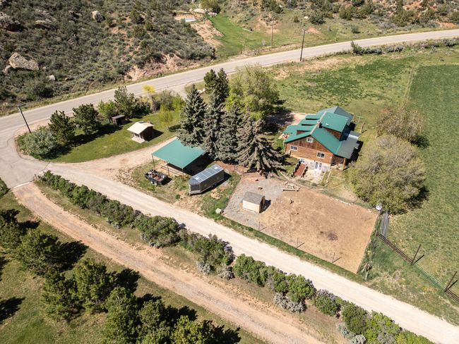 Aerial view of sparsely populated area | Image 8