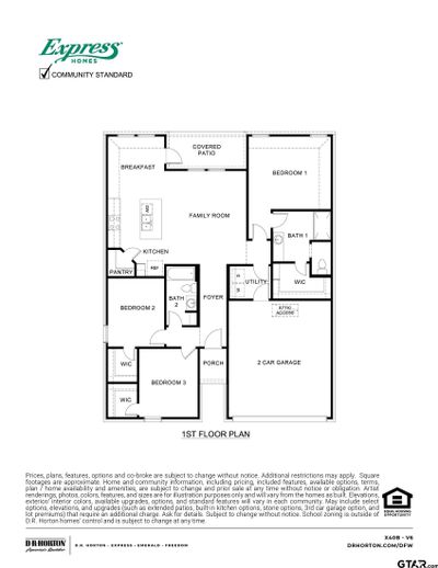 103 Ripplewood Circle, House other with 3 bedrooms, 2 bathrooms and null parking in Chandler TX | Image 2