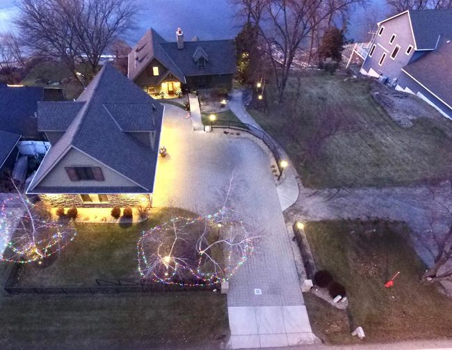 Aerial view of the property. The right side is the vacant lot that is included. | Image 48