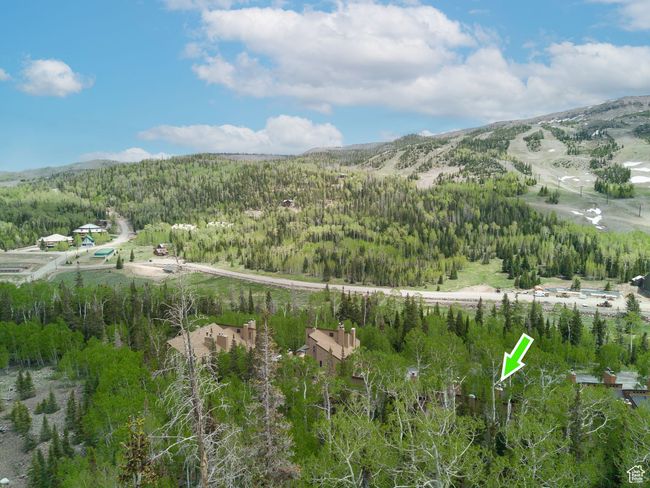 View of mountain backdrop featuring a heavily wooded area | Image 30