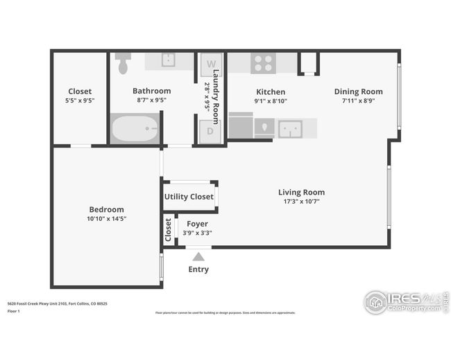 UNIT-6303 - 5620 Fossil Creek Pkwy, House attached with 1 bedrooms, 1 bathrooms and null parking in Fort Collins CO | Image 23